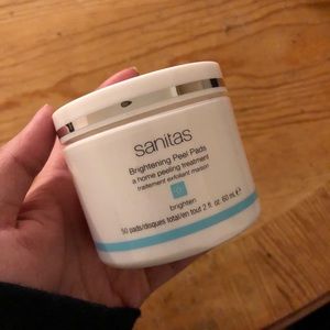 Sanitas brightening peel pads